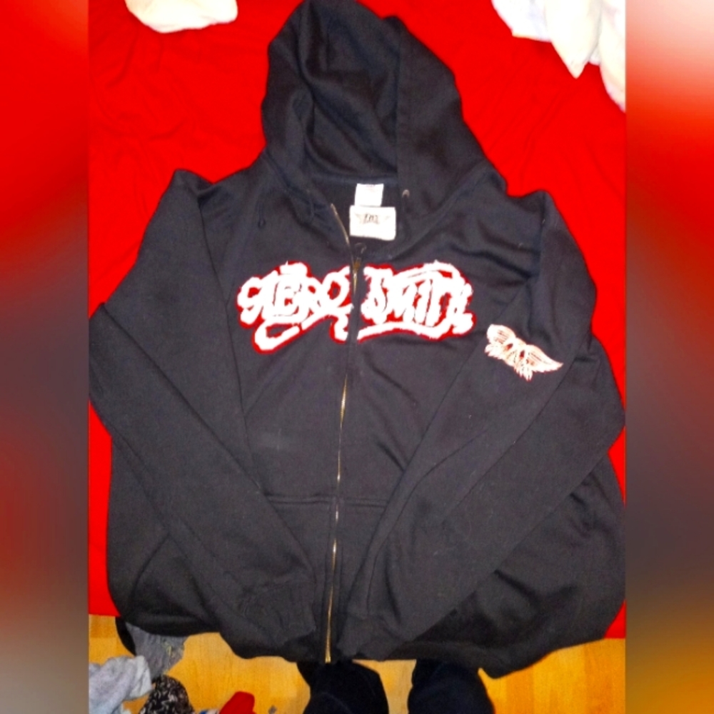 Aerosmith Zipper Hoodie xxxl retro distressed